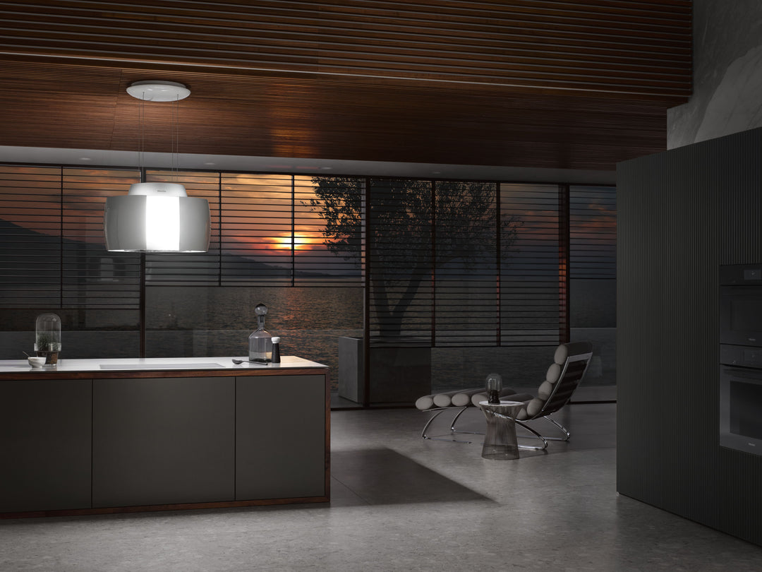 Hotă Miele Insulă DA 7378 D Aura 4.0 Ambient Alb Brilliant - Imagine 9
