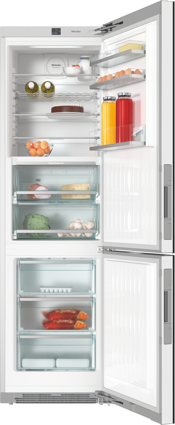 Combină Frigorifică Miele XL KFN 29683 D Obsidian Negru - Imagine 1