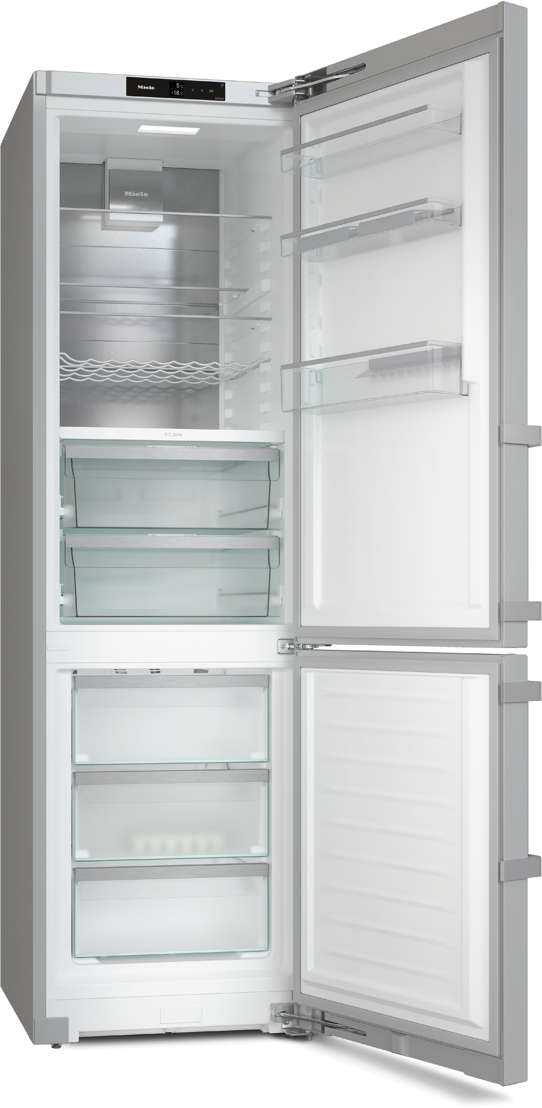 Combină Frigorifică Miele KFN 4799 CDE Oțel Inoxidabil CleanSteel - Imagine 3