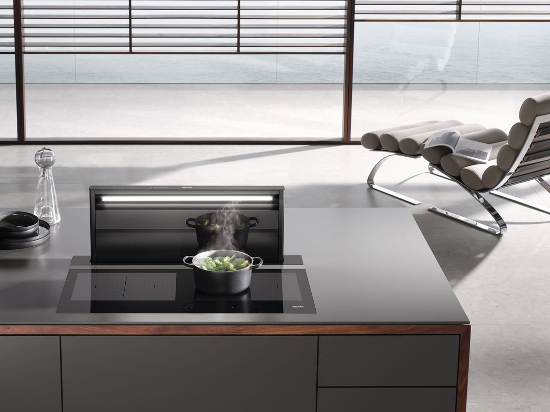 Sistem De Evacuare Descendentă Miele DAD 4841 Black Levantar Negru Obsidian - Imagine 5
