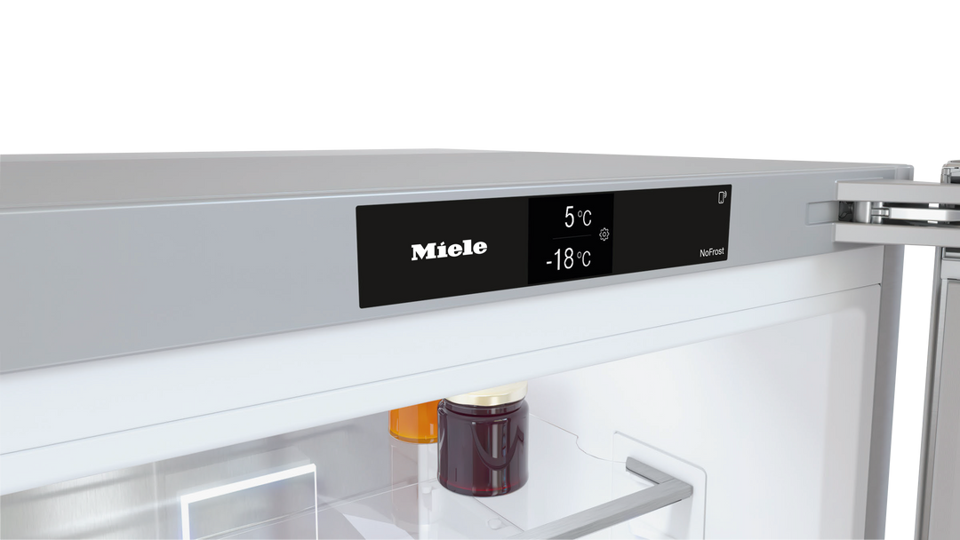 Combină Frigorifică Miele KFN 4898 AD Sticlă Gri Grafit - Imagine 5