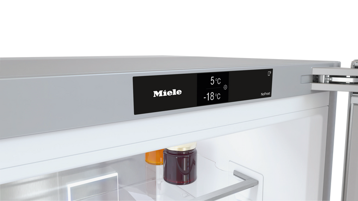 Combină Frigorifică Miele KFN 4898 AD Sticlă Gri Grafit - Imagine 5