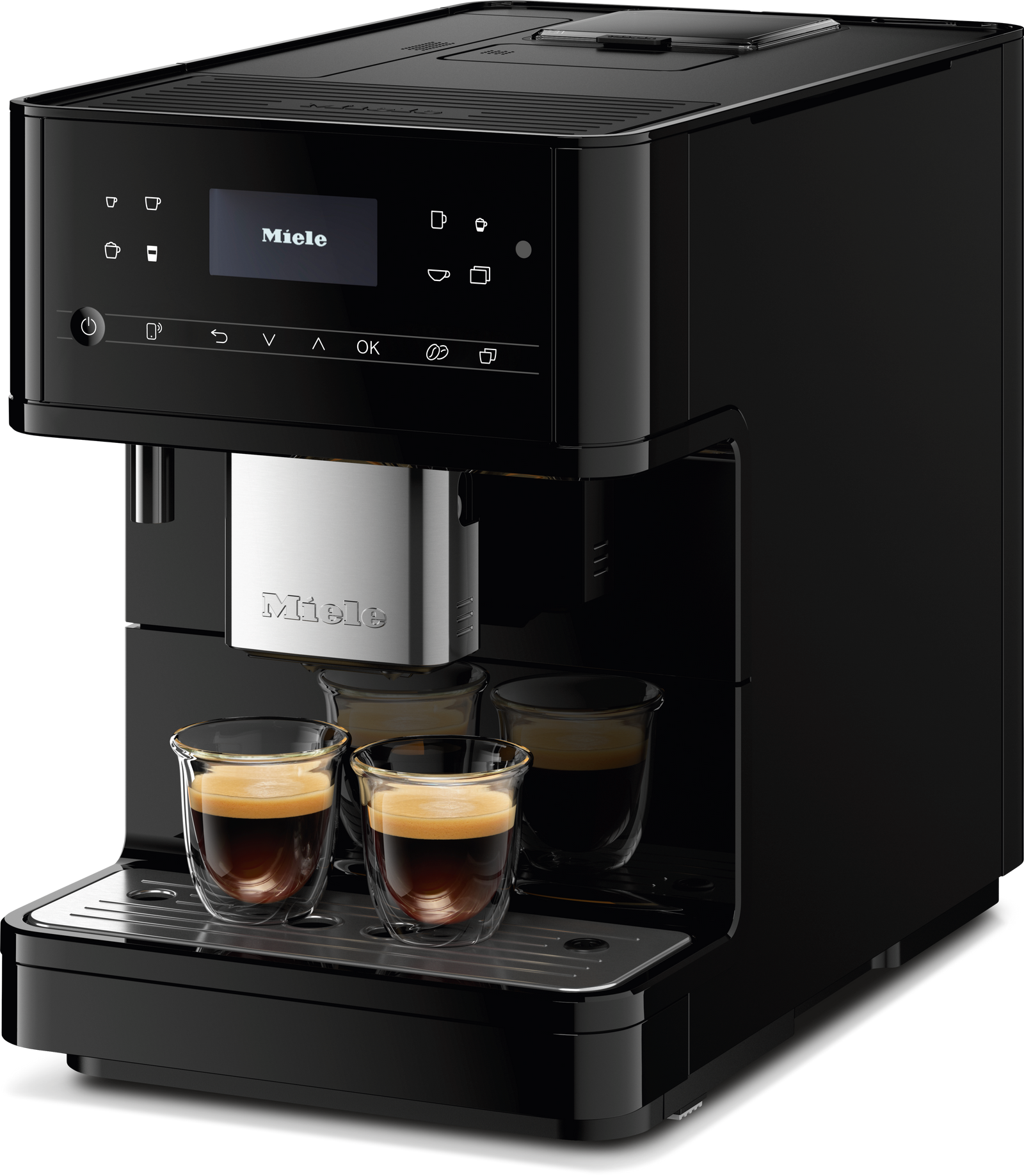Espressor Miele CM 6160 MilkPerfection Negru Obsidian - Imagine 2