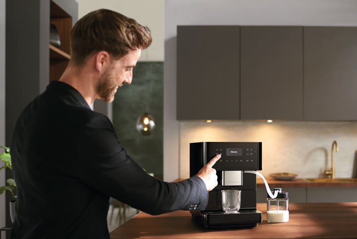 Espressor Miele CM 6160 MilkPerfection Negru Obsidian - Imagine 6