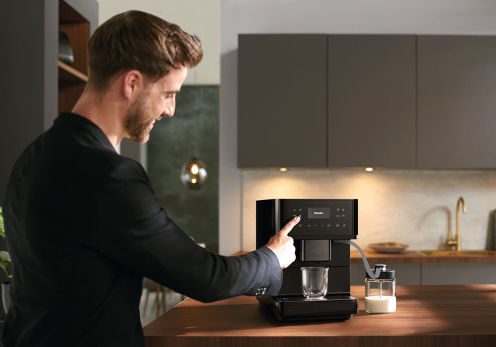 Espressor Miele CM 6360 MilkPerfection Negru Obsidian - Imagine 5