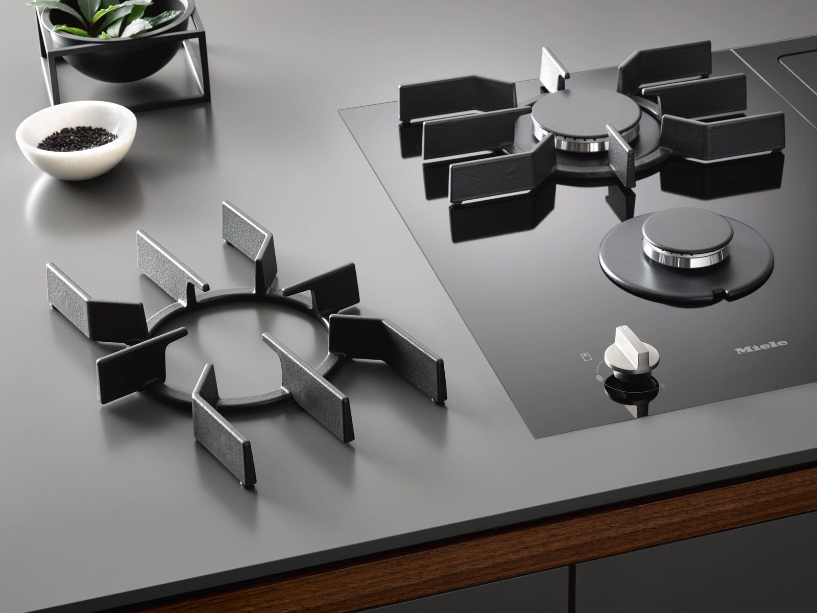 Plită Miele Element SmartLine CS 7102-1 FL Negru - Imagine 2