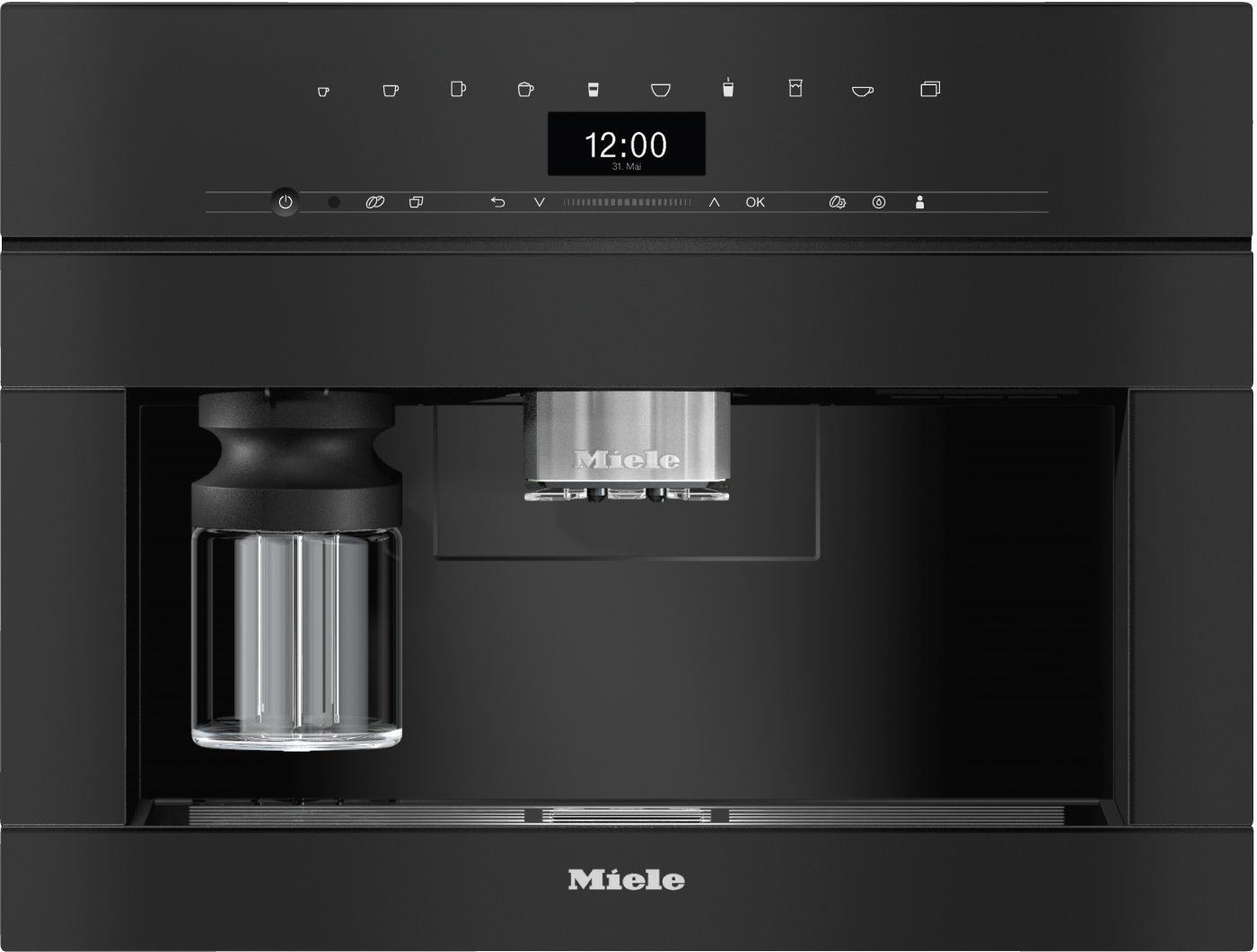 Espressor Miele CVA 7440 Negru Obsidian Mat - Imagine 1