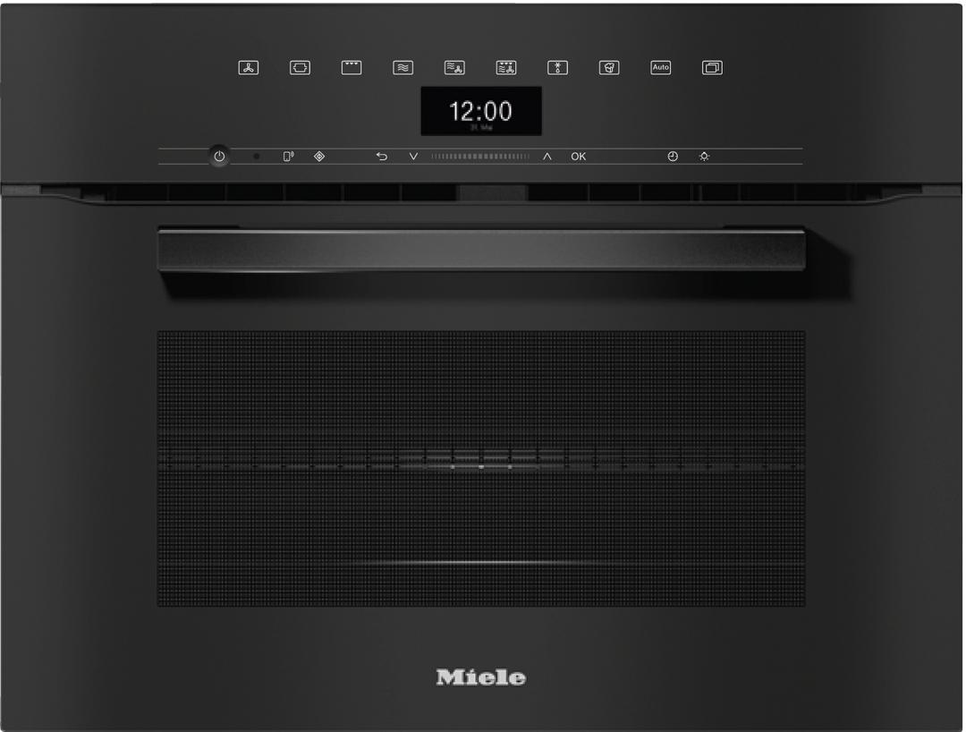 Cuptor Combi Cu Microunde Miele H 7440 BM Negru Obsidian - Imagine 1