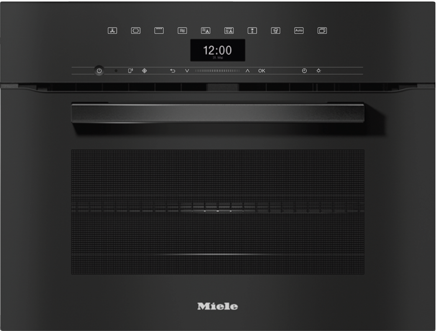 Cuptor Combi Cu Microunde Miele H 7440 BM Negru Obsidian - Imagine 1