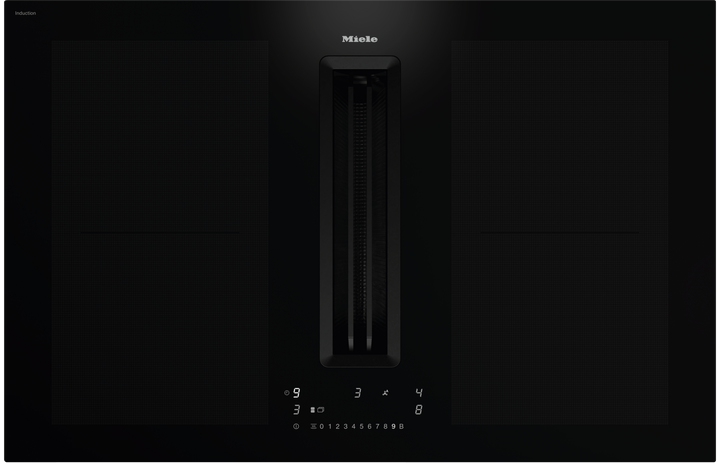 Plită Inducție Miele KMDA 7676-1 FL BlackPerfection - Imagine 1