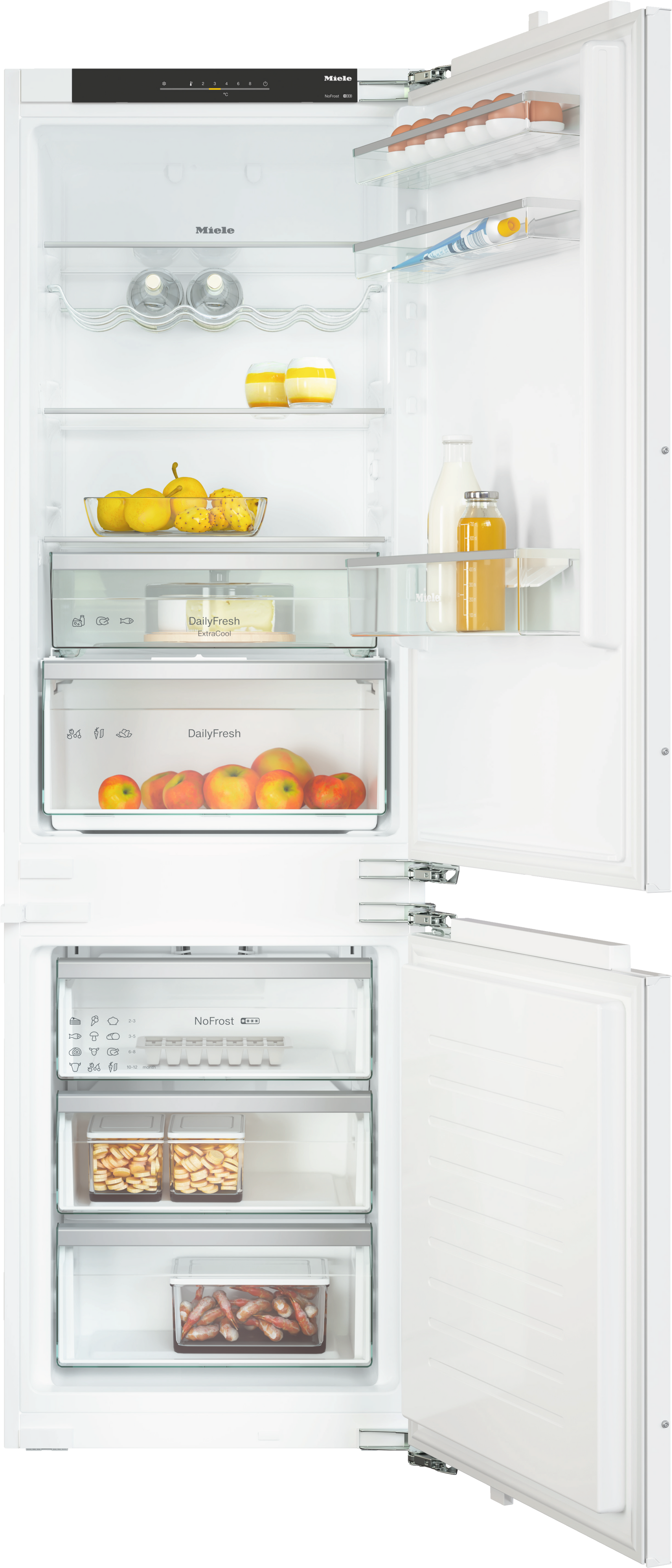 Combină Frigorifică Miele KDN 7724 E Active - Imagine 1