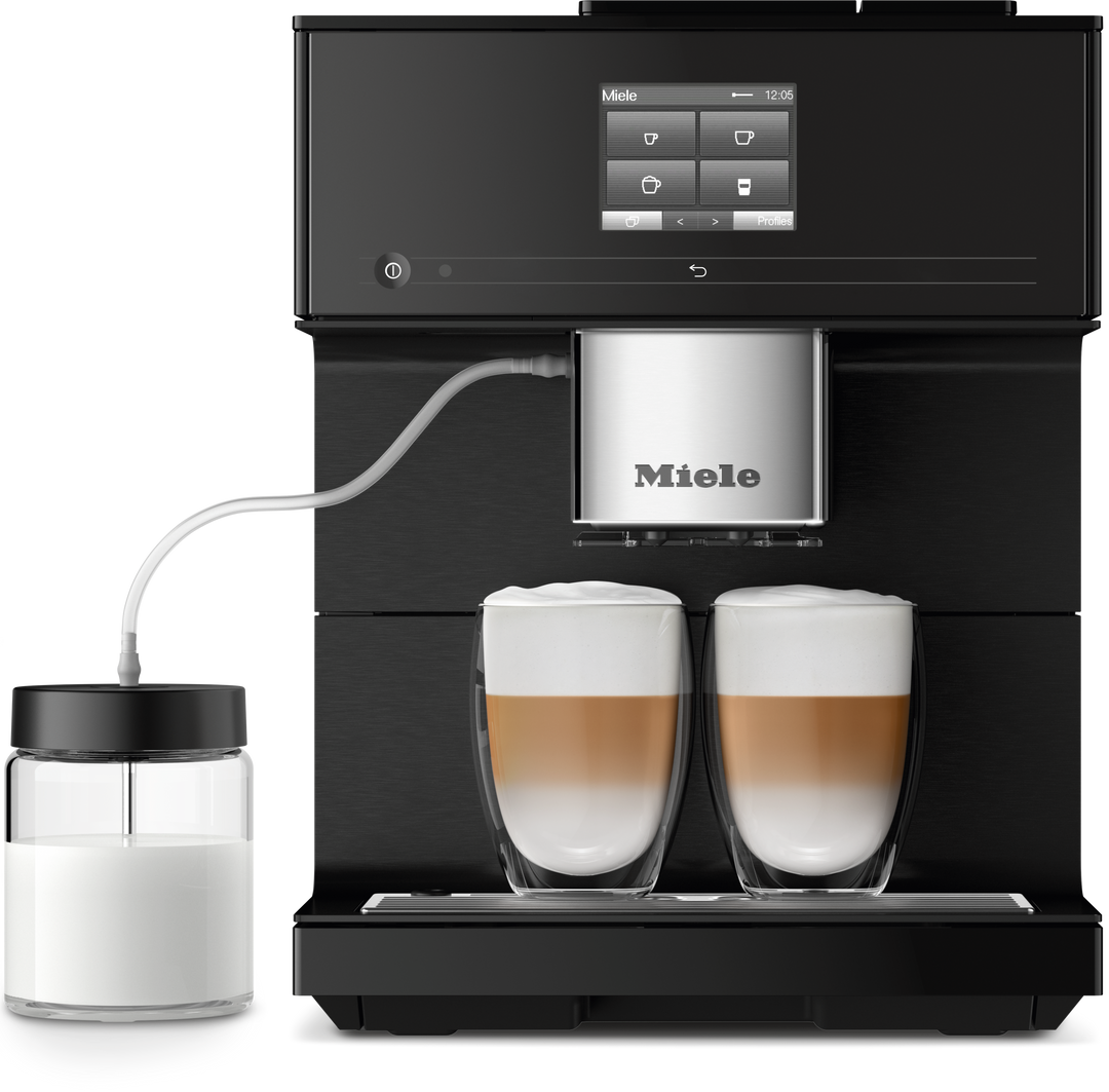 Espressor Miele CM 7750 CoffeeSelect Negru Obsidian - Imagine 1