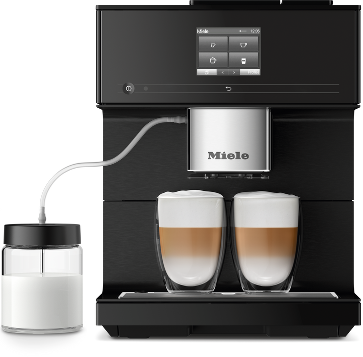 Espressor Miele CM 7750 CoffeeSelect Negru Obsidian - Imagine 1