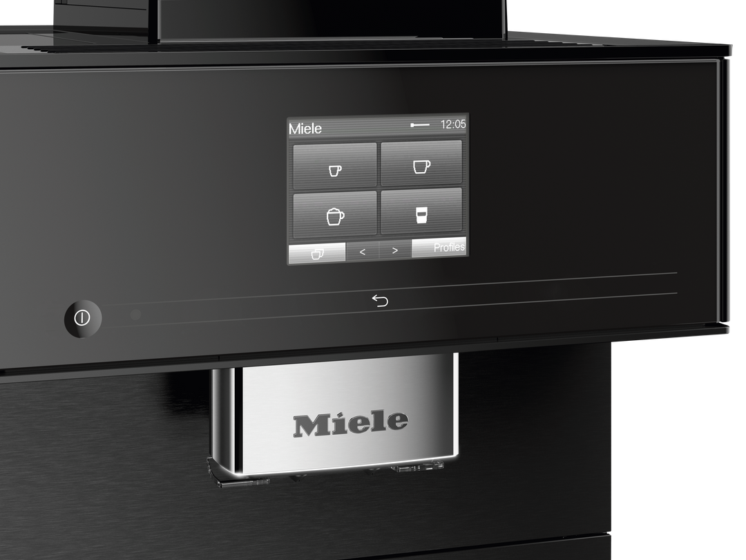 Espressor Miele CM 7750 CoffeeSelect Negru Obsidian - Imagine 4