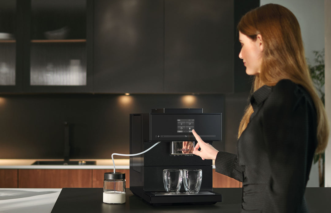 Espressor Miele CM 7750 CoffeeSelect Negru Obsidian - Imagine 6