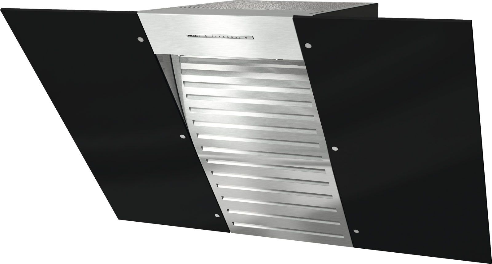 Hotă Miele DA 6096 W Wing Negru Obsidian - Imagine 1