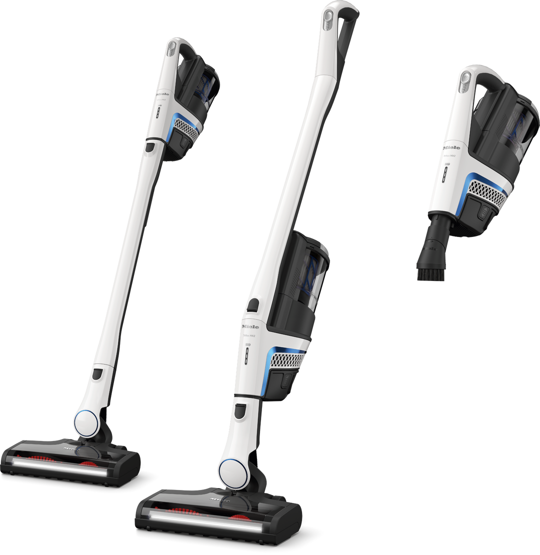 Aspiratoare Cu Acumulator Triflex HX2 Blue Pulse Alb Lotus - Imagine 1
