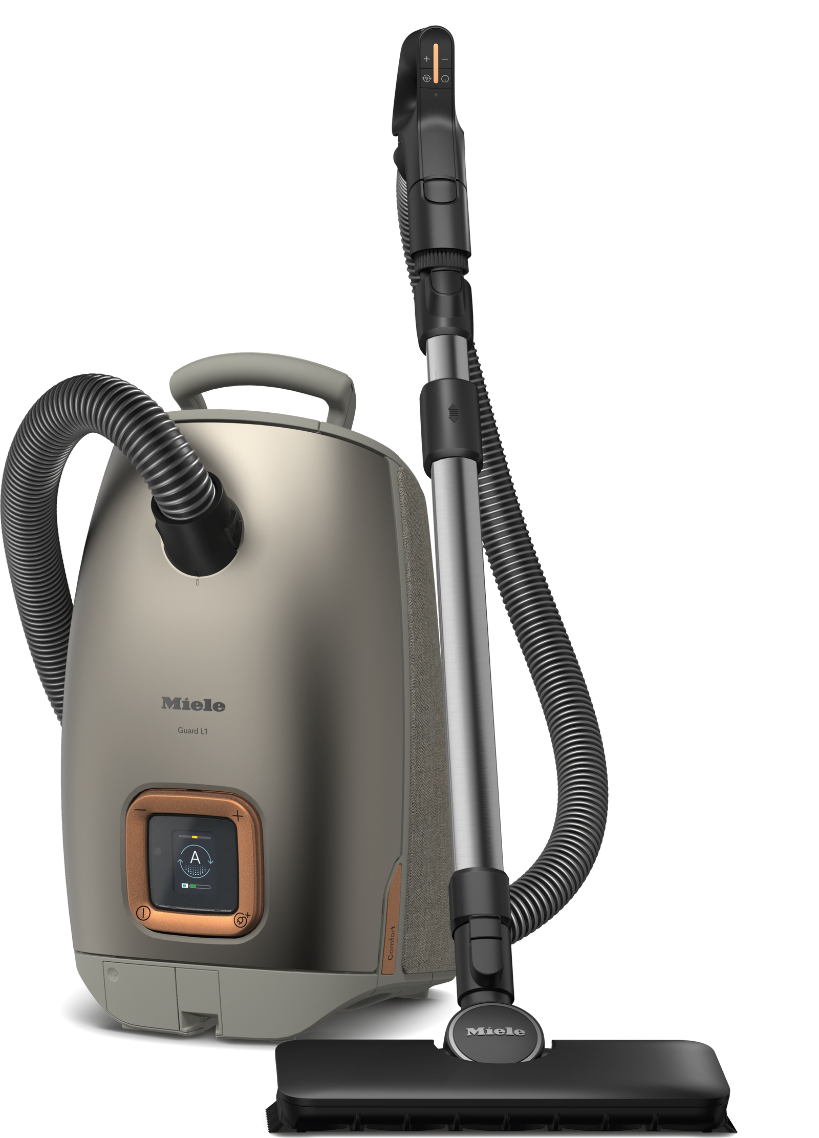 Aspirator Cilindric Guard L1 Comfort Titaniu PF - Imagine 1