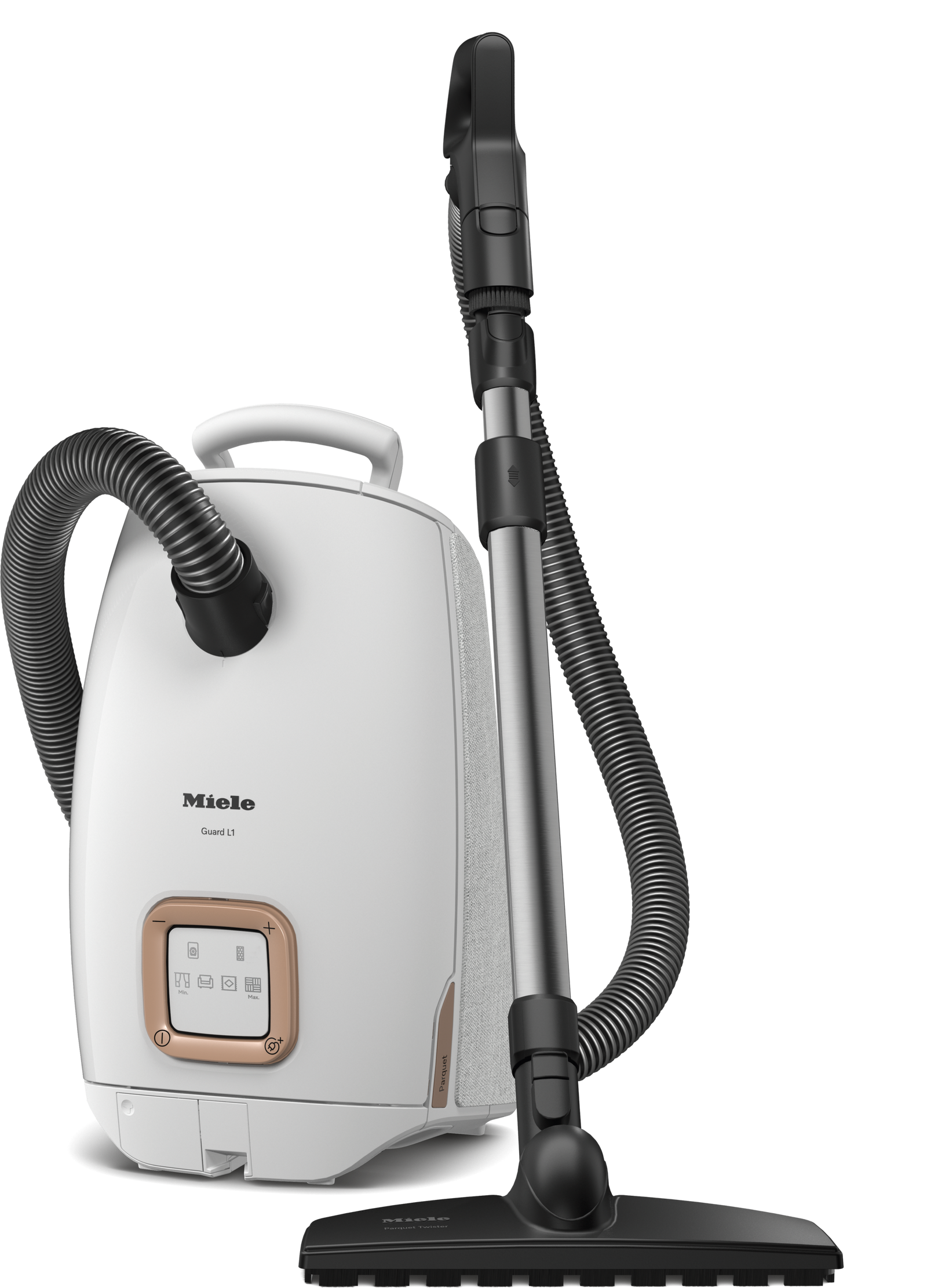 Aspirator Cilindric Guard L1 Parquet Alb Brilliant - Imagine 1