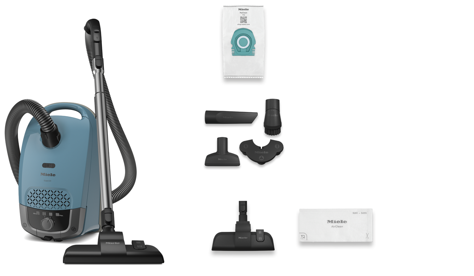 Aspirator Cilindric Guard S1 Albastru Nordic - Imagine 2