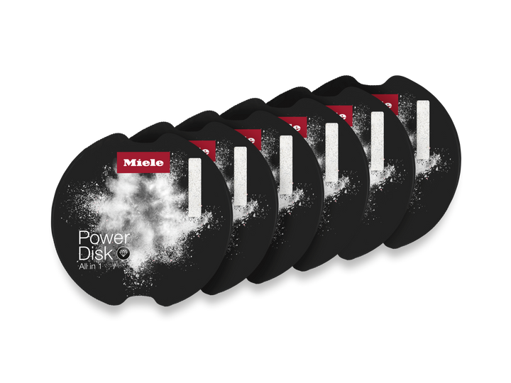 Detergent Pentru Vase Miele PowerDisk All In 1 Set De 6 S - Imagine 1