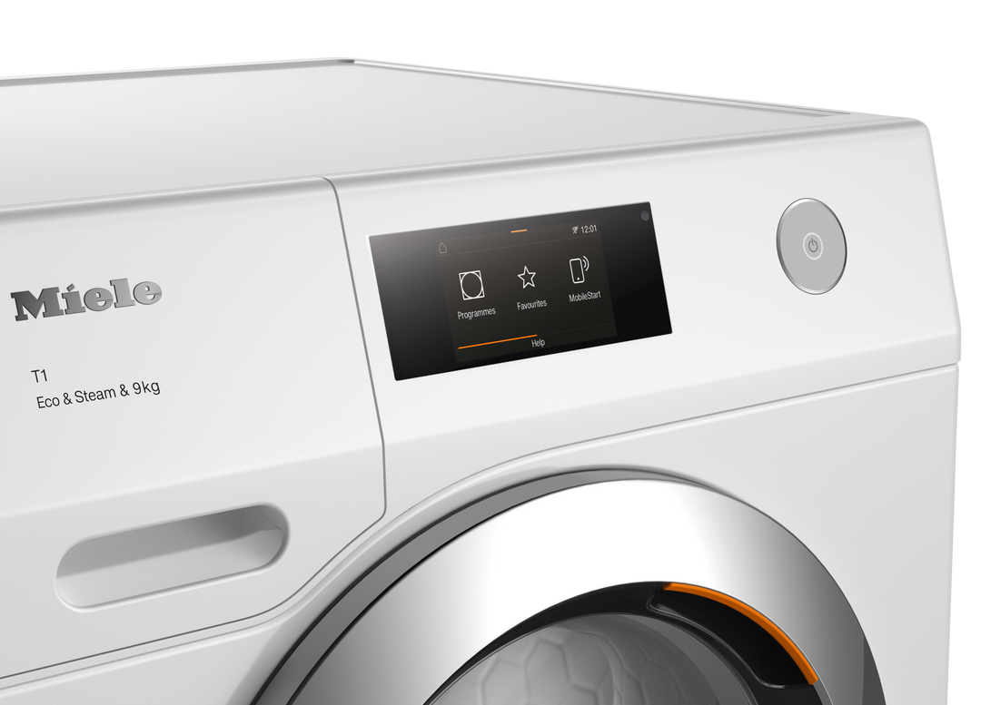 Uscător Miele TCR790WP Eco&amp;Steam&amp;9kg Alb Lotus - Imagine 3