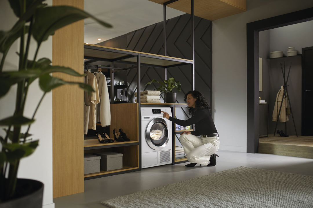 Uscător Miele TCR790WP Eco&amp;Steam&amp;9kg Alb Lotus - Imagine 4