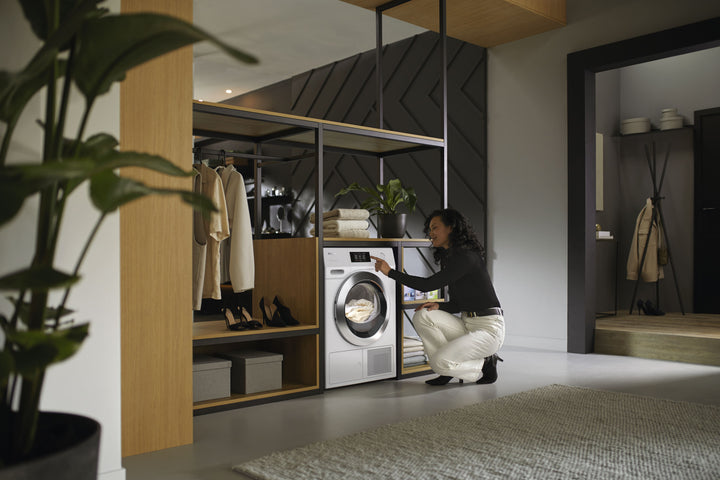 Uscător Miele TCR790WP Eco&amp;Steam&amp;9kg Alb Lotus - Imagine 4