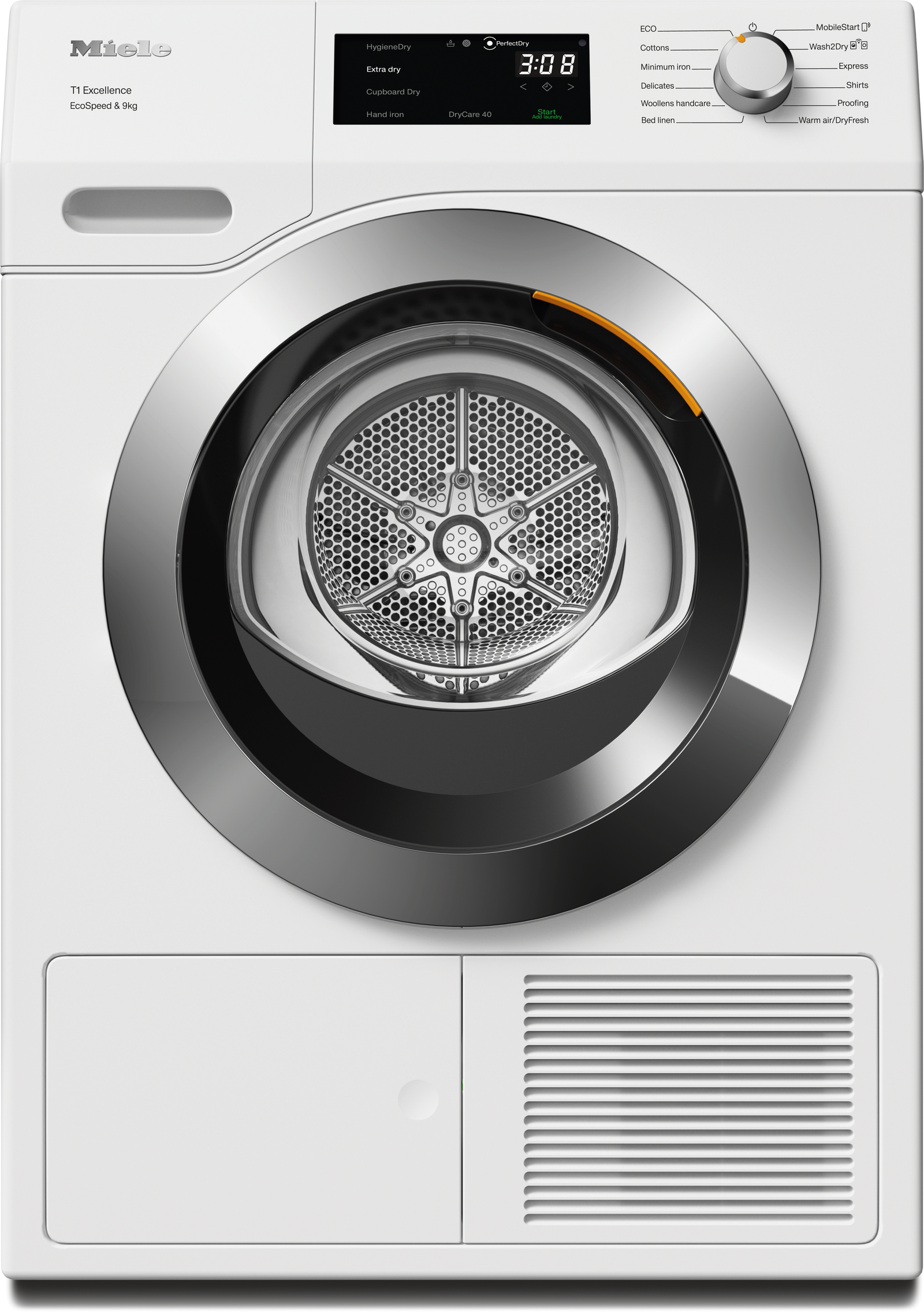 Uscător Rufe Miele T1 TEH795WP EcoSpeed 9kg - Imagine 1