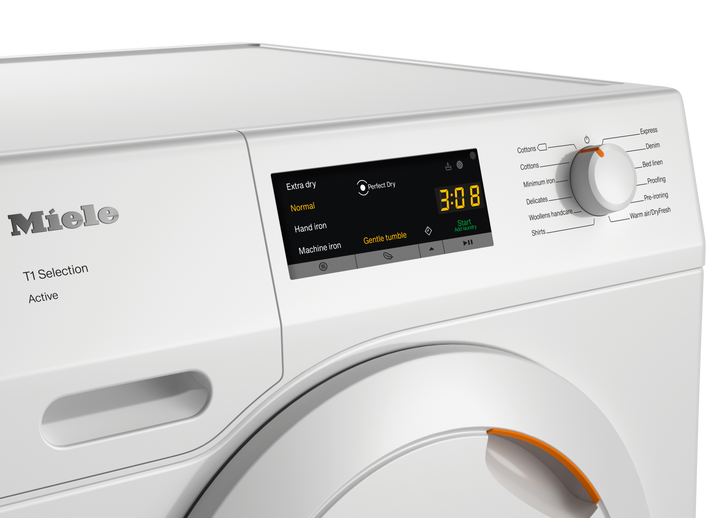 Uscător Cu Pompă De Căldură Miele TSA233WP Active Alb Lotus - Imagine 3