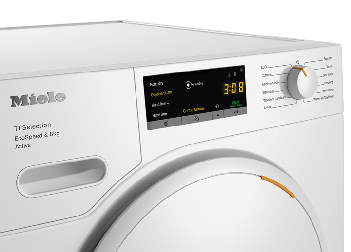 Uscător Cu Pompă De Căldură Miele TSA523WP 8kg Active - Imagine 3