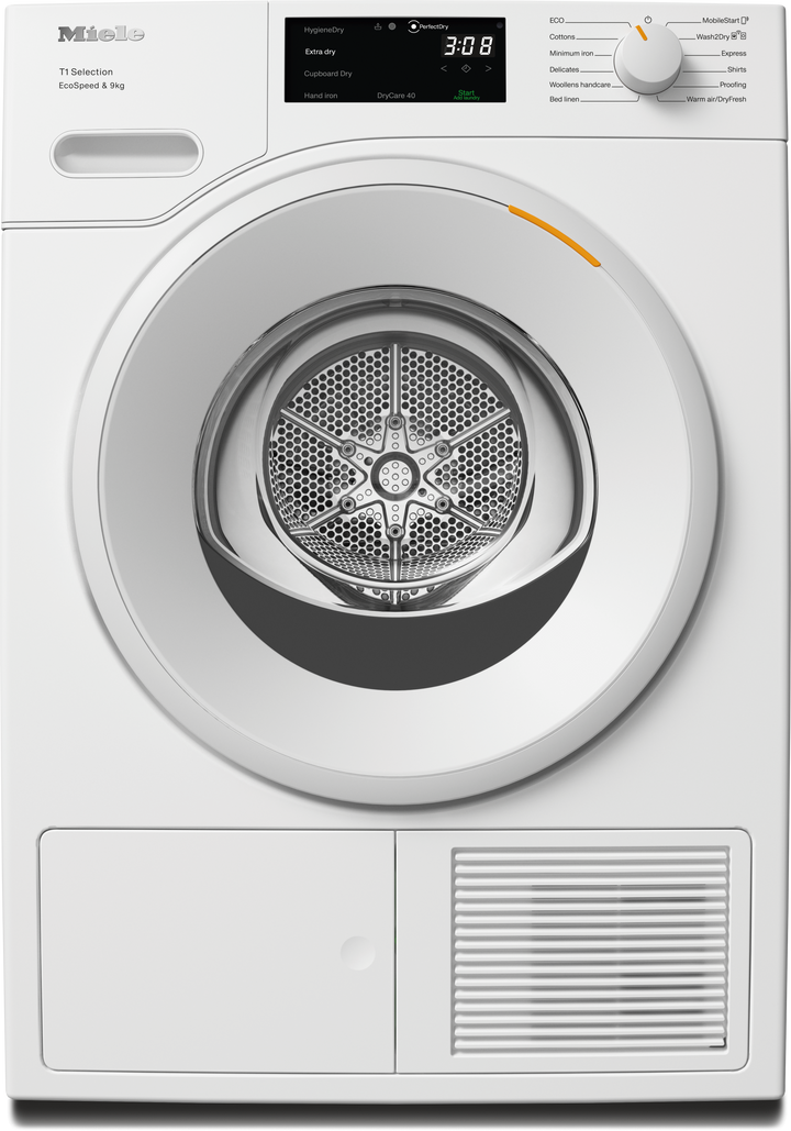 Uscător Cu Pompă De Căldură Miele TSD643WP EcoSpeed&amp;9kg - Imagine 1