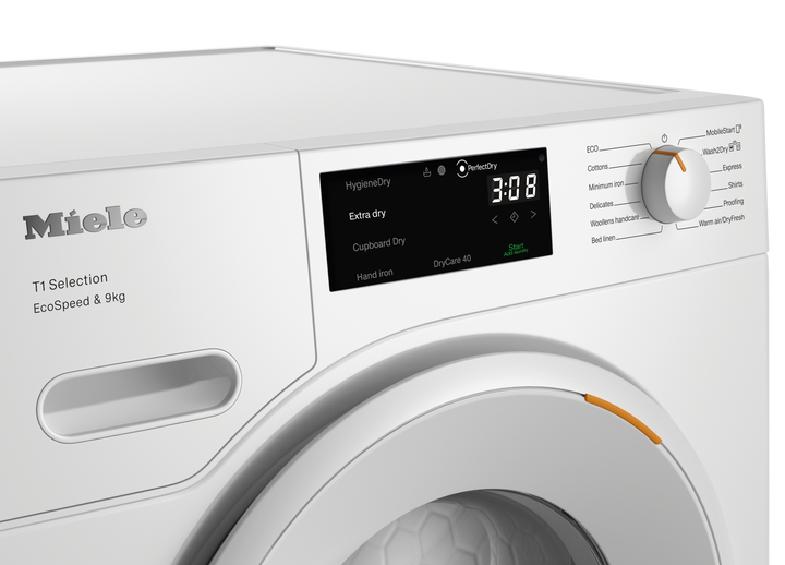 Uscător Cu Pompă De Căldură Miele TSD643WP EcoSpeed&amp;9kg - Imagine 3
