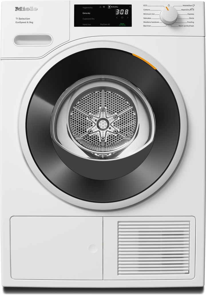 Uscător Cu Pompă De Căldură Miele TSH783WP EcoSpeed&amp;9kg - Imagine 1