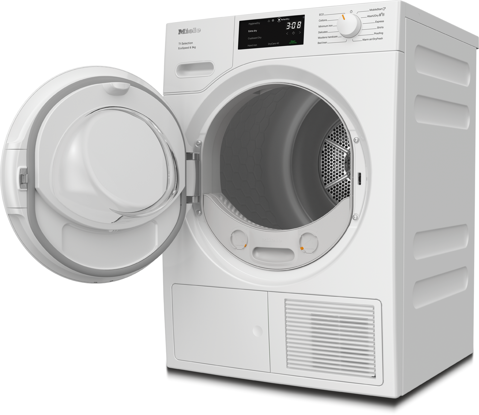 Uscător Cu Pompă De Căldură Miele TSH783WP EcoSpeed&9kg - Imagine 2