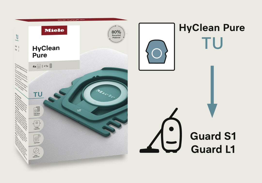 TU HyClean Pure 4 Saci De Aspirator - Imagine 3
