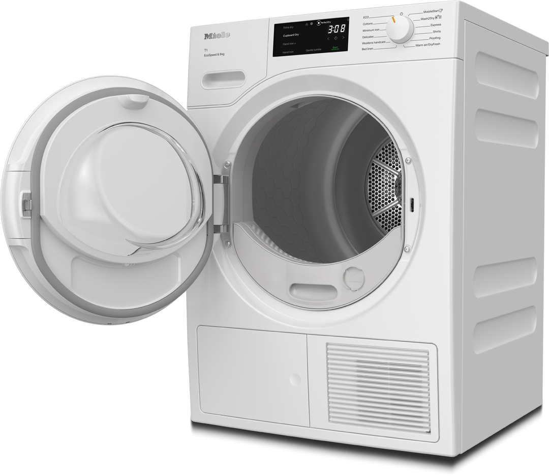 Uscător Cu Pompă De Căldură Miele TWC640WP EcoSpeed&amp;8kg - Imagine 2