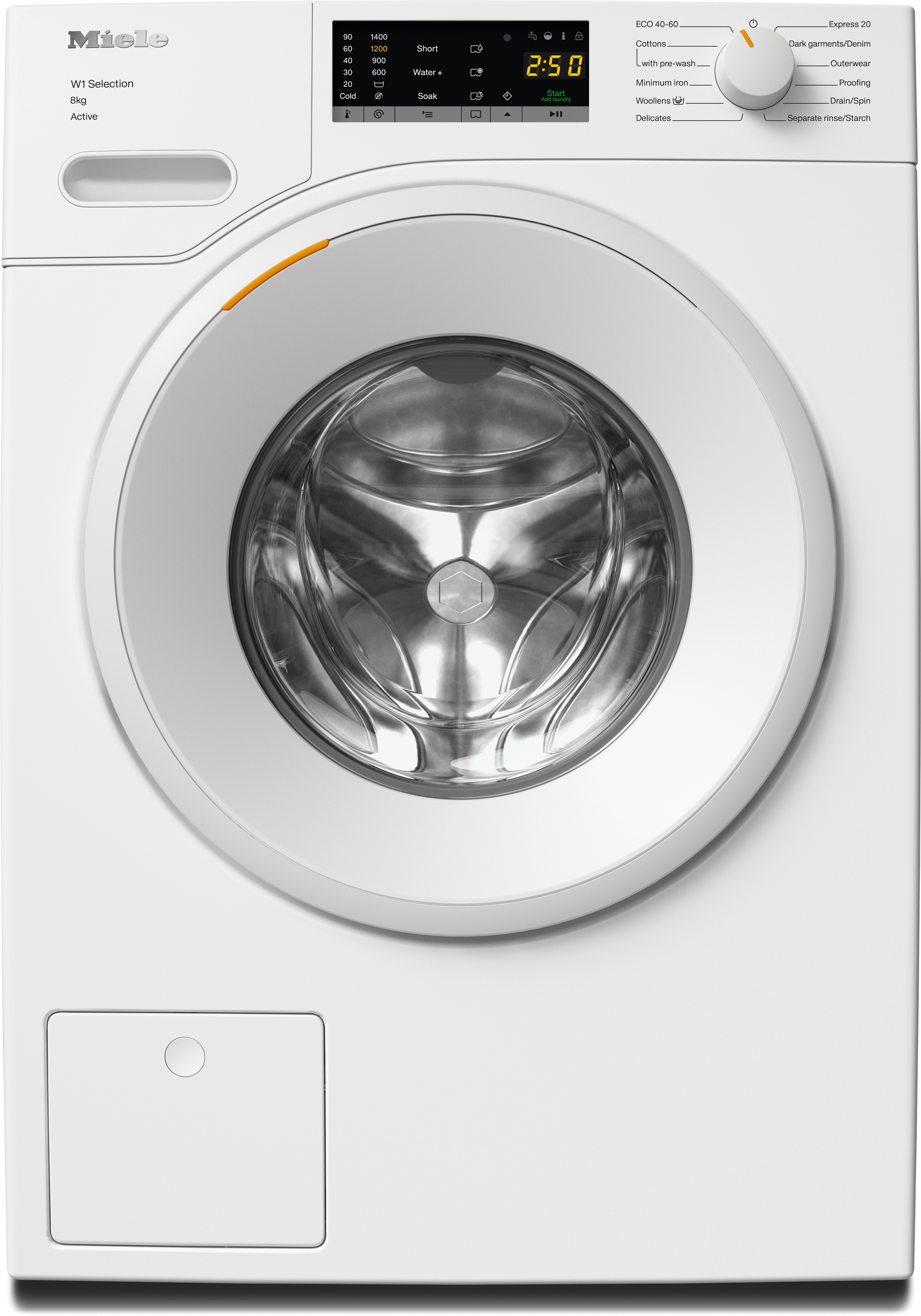 Mașină De Spălat Miele WSA123 WCS 8kg Active - Imagine 1