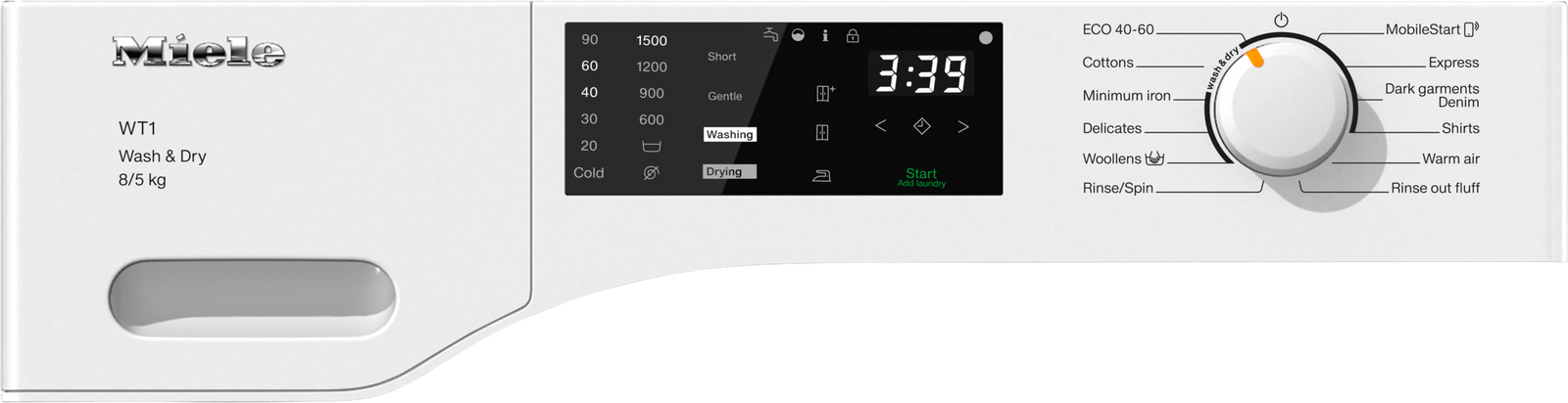 Mașină De Spălat Miele WTD160 - Imagine 2