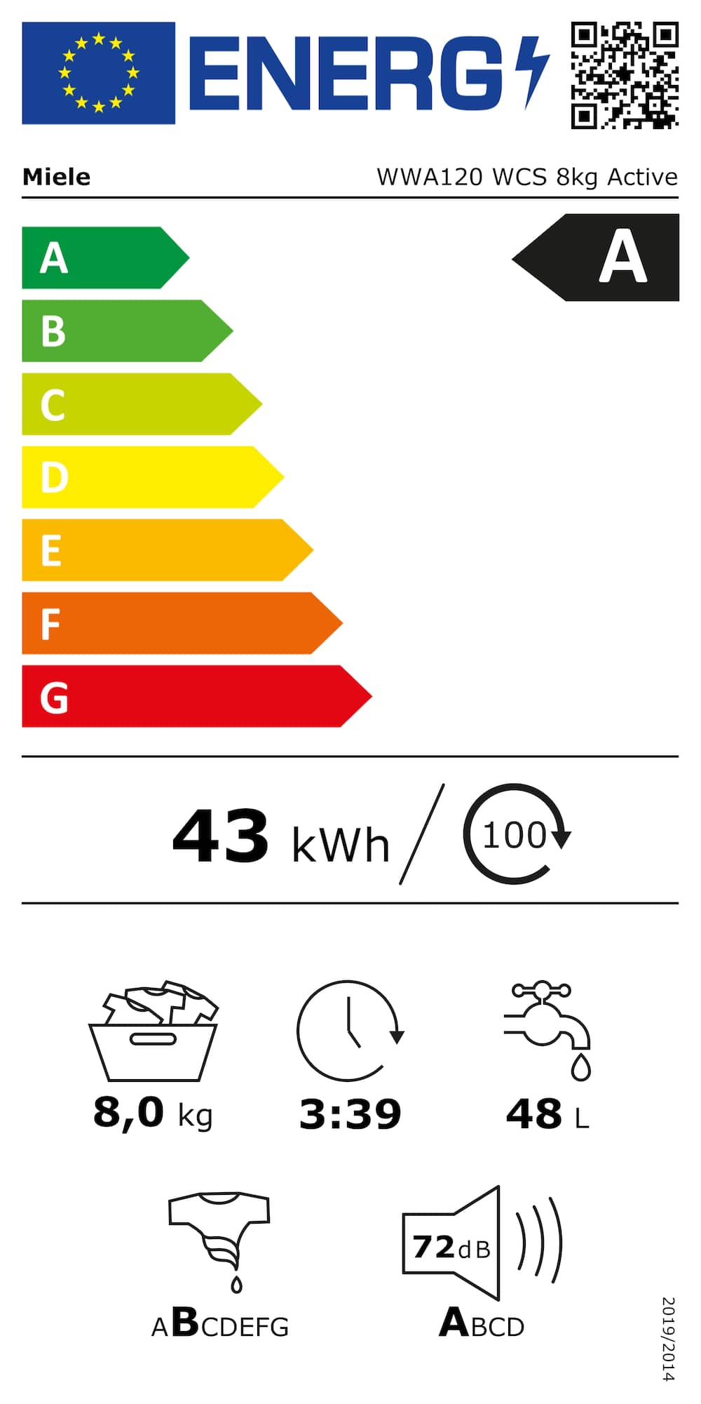 Mașină De Spălat Miele WWA120 - Imagine 6