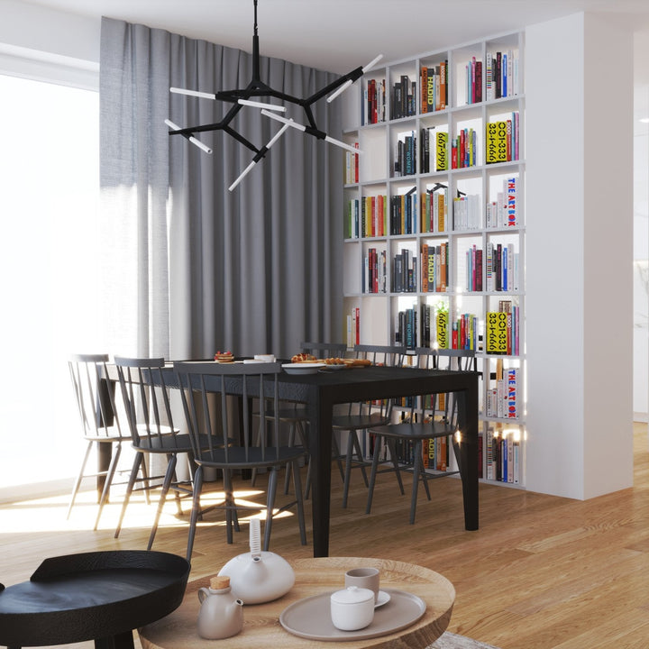 Lustră Sticks Black ST-1001-10, Step Into Design (Black Friday)