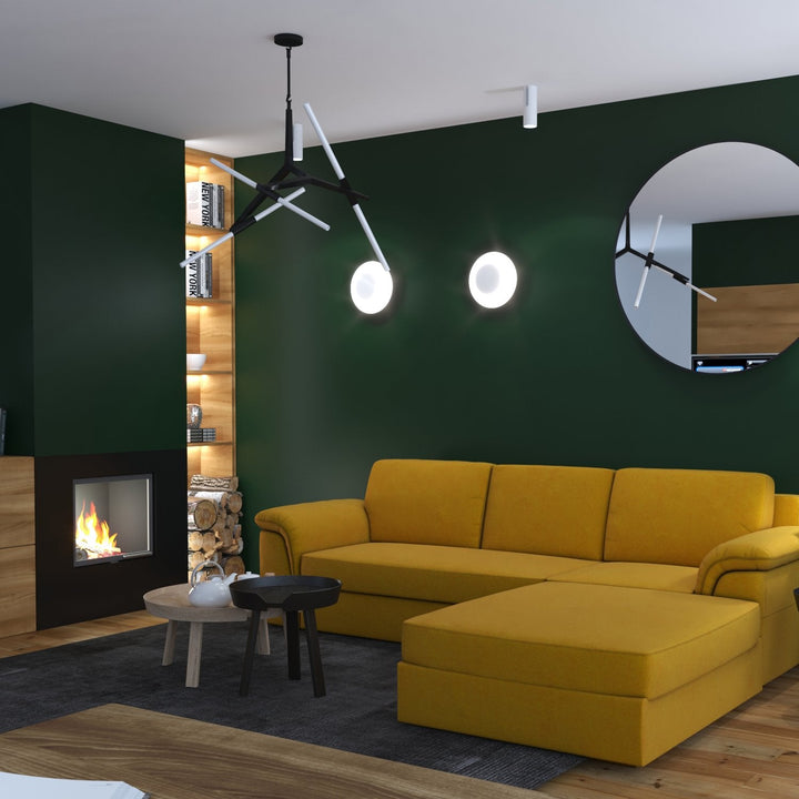 Lustră Sticks Black ST-1001-10, Step Into Design (Black Friday)