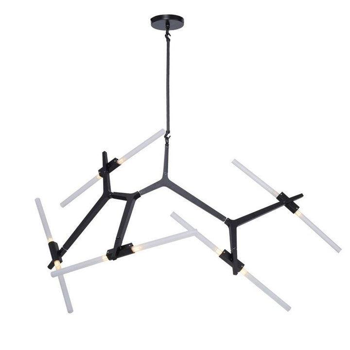 Lustră Sticks Black ST-1001-10, Step Into Design (Black Friday)