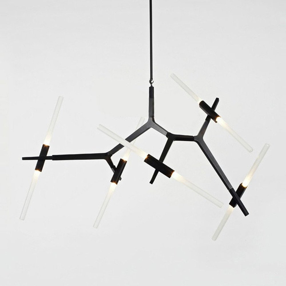 Lustră Sticks Black ST-1001-10, Step Into Design (Black Friday)