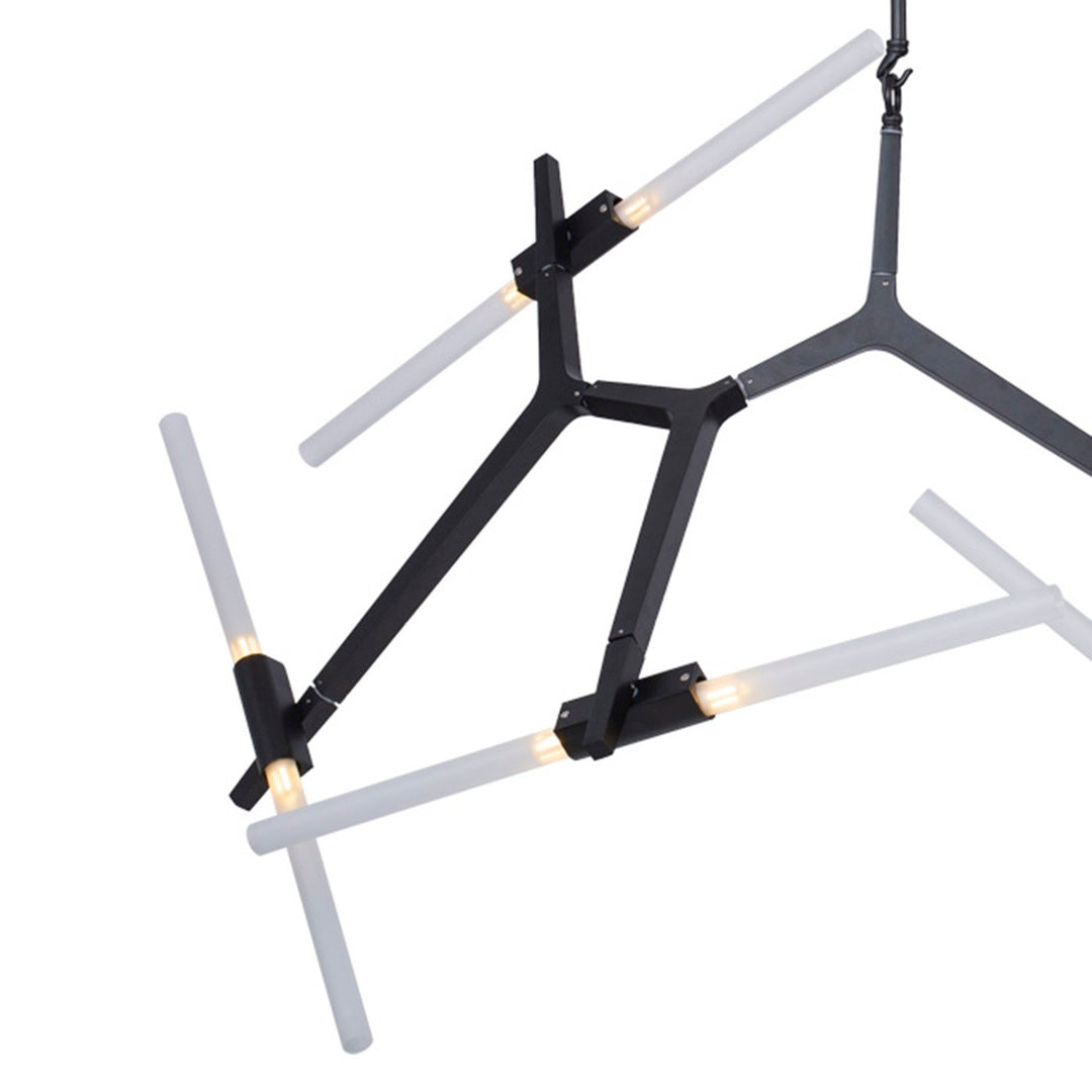 Lustră Sticks Black ST-1001-10, Step Into Design (Black Friday)