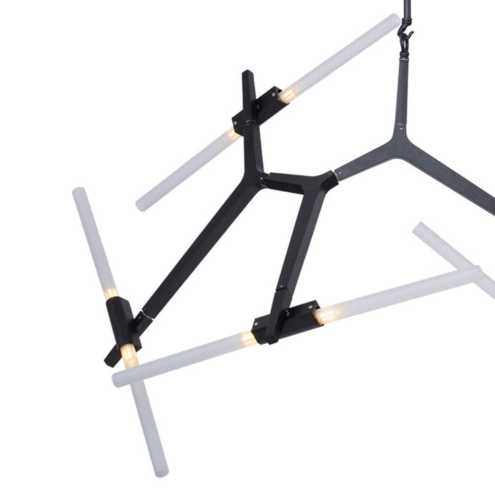 Lustră Sticks Black ST-1001-10, Step Into Design (Black Friday)
