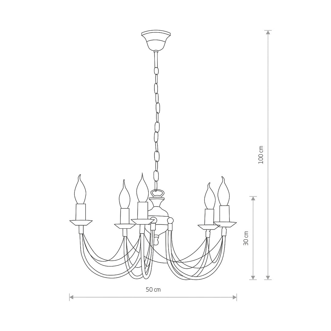 Candelabru Ares V 205, Nowodvorski
