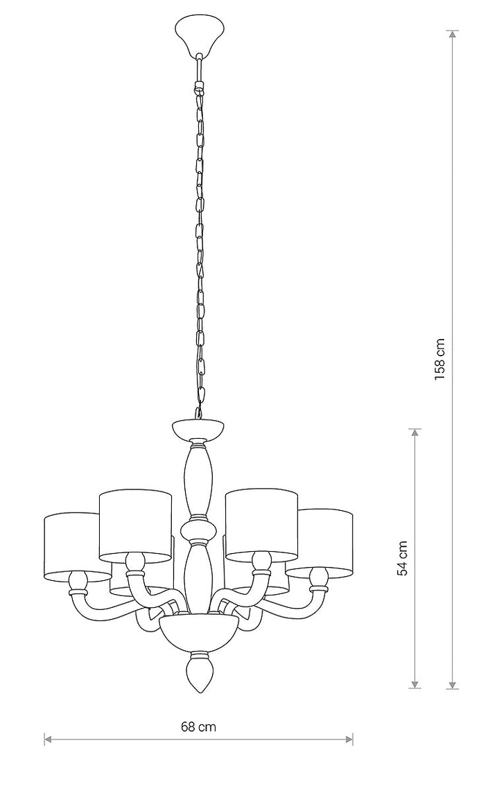 Candelabru Newport Vi 8156, Nowodvorski