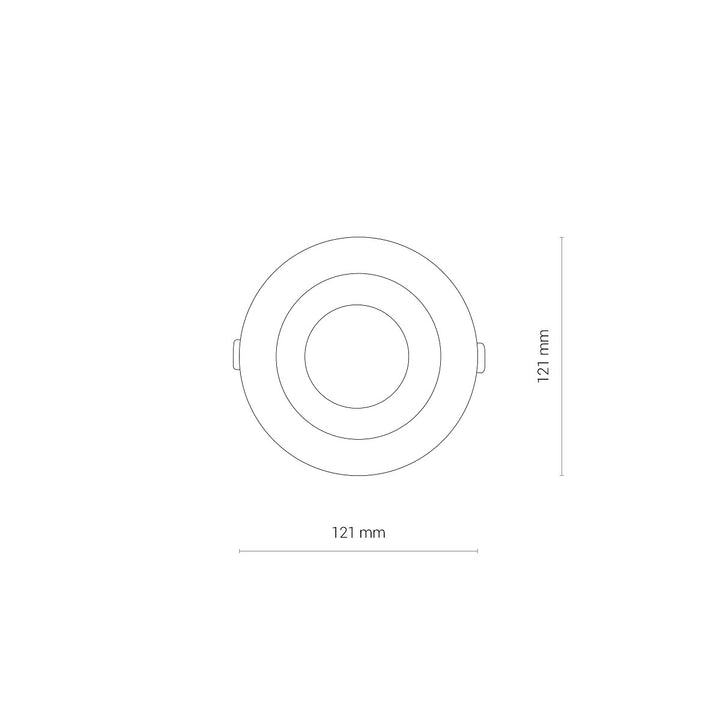 Spot Cl Kea Led 20w 3000k Ip44 8773, Nowodvorski