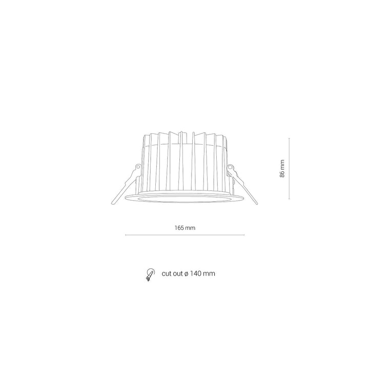 Spot Cl Kea Led 30w 4000k Ip44 8770, Nowodvorski